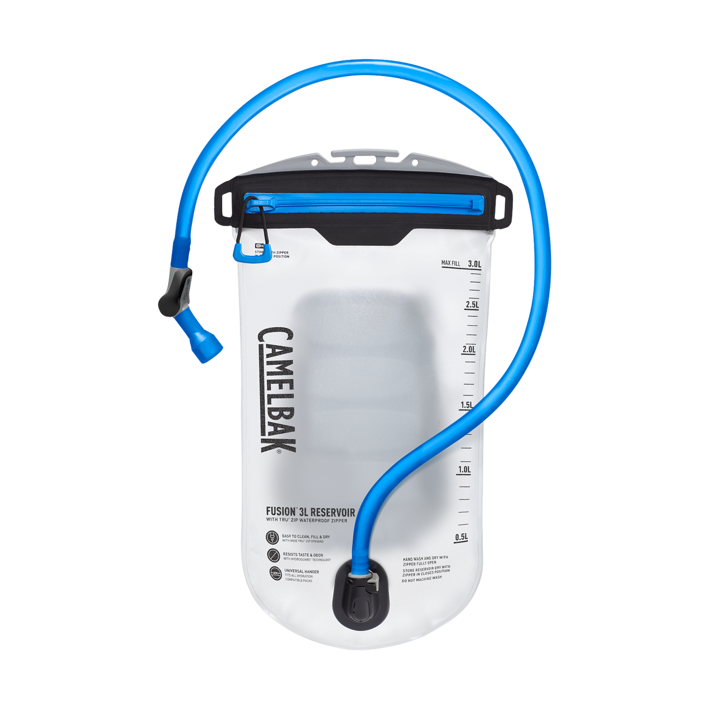 Fusion™ 3L Reservoir with TRU® Zip Waterproof Zipper M4 image 1