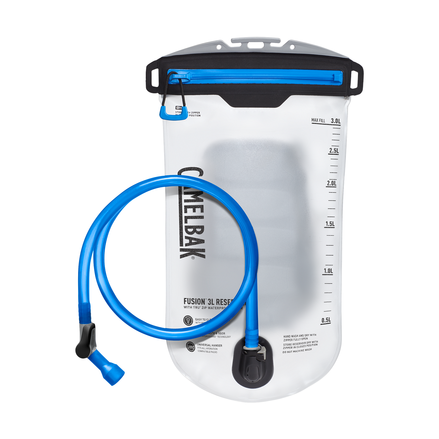 Fusion™ 3L Reservoir with TRU® Zip Waterproof Zipper M4 image 3